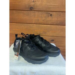 5.11 Tactical Mens  A.T tm Trainer work  Shoes Sz 7 Black NWB